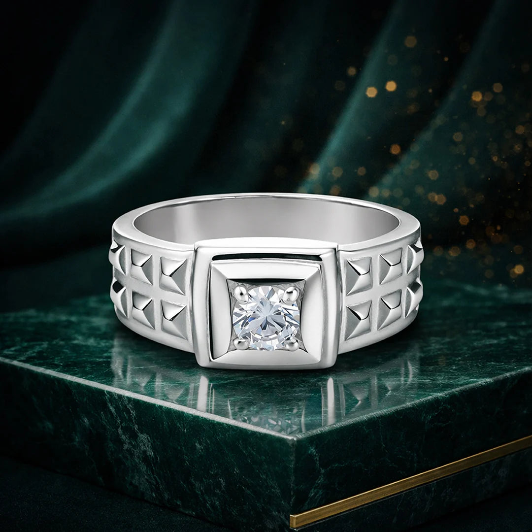 925 Silver Solitaire Ring